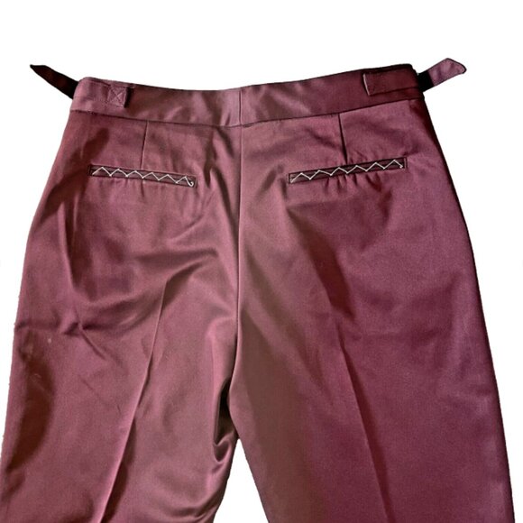 MAX STUDIO London Dress Pants – Purple Burgundy – Size 2 - Picture 11 of 11